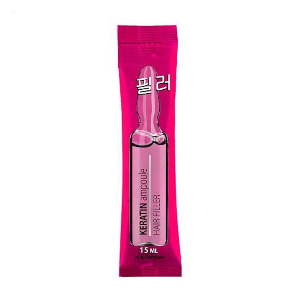 Ампула-філер для волосся Lady Wow Hair Filler Ceraclinix Ampoule з кератином, 15 мл